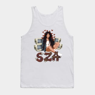 SZA's Artistry A Tapestry Of Emotion And Inspiration Tank Top